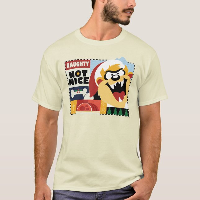 Camiseta BONEY TUNES™ TAZ™ Naughn Not Nice (Frente)