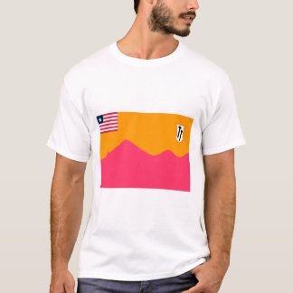 Camiseta Bong a bandeira do condado