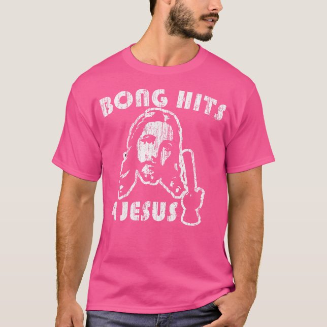 Camiseta Bong bate em 4 Jesus (Frente)