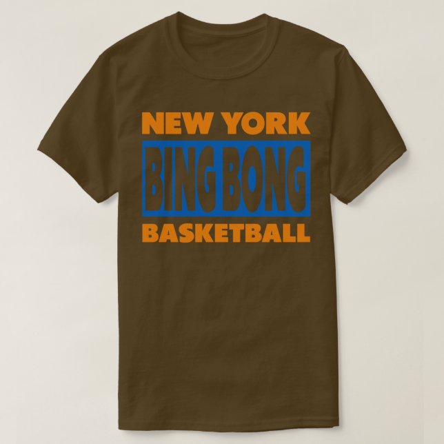 Camiseta Bong Bong - Basquete New York Bing (Frente do Design)
