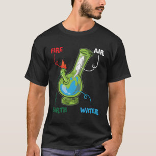 Camiseta Bong Elets Dispara Água E Ar Que Fumam Anat