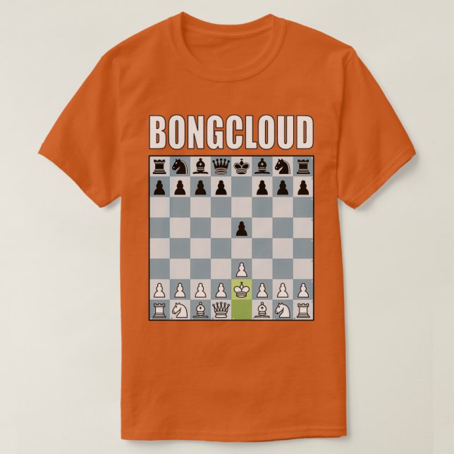 Camiseta Bongcloud  (Frente do Design)