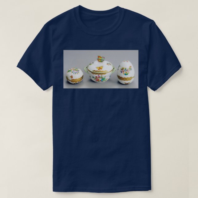 Camiseta Boniers Herendi tradicionais húngaros 5 (Frente do Design)