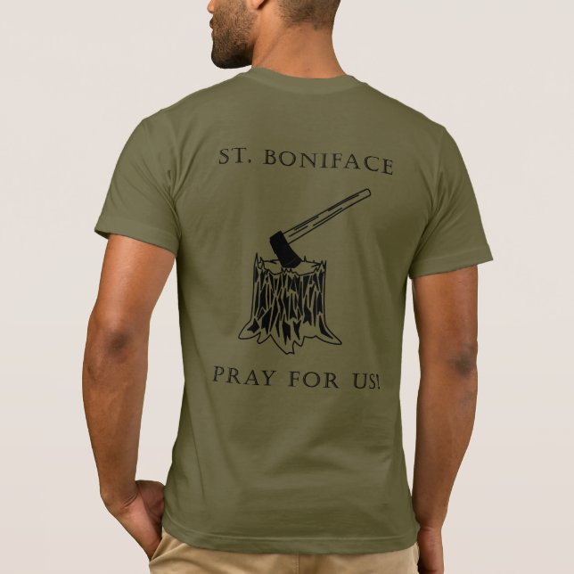 Camiseta Boniface de Rua - Corte aquela árvore (Verso)