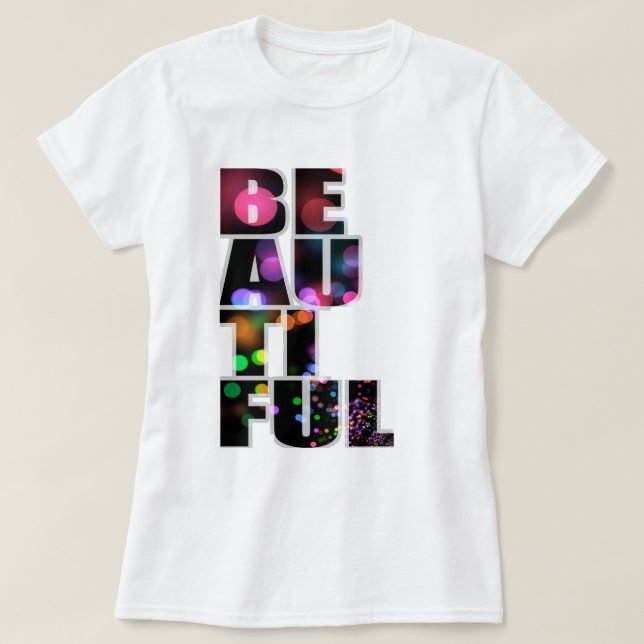 Camiseta Bonita (Frente do Design)