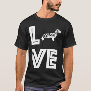 Camiseta Bonita Amp Funny Dachshund Dog Pet Lover Gift G002