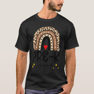 Camiseta Bonita Apreciação Admin do Esquadrão Pré K De Volt