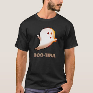 Camiseta Bonita Arte Fantasma do Halloween