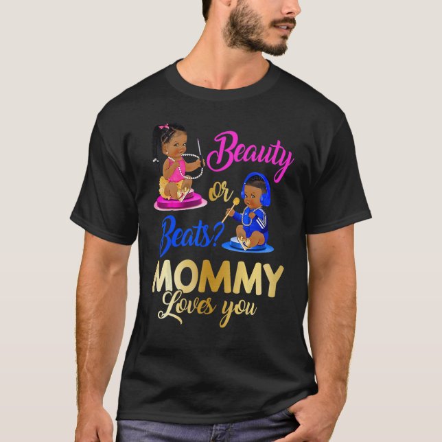 Camiseta Bonita Beleza Ou Mamãe De Beat Te Ama A Revelação  (Frente)