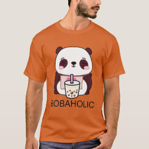 Camiseta Bonita Bobaholic Panda ama Boba 1