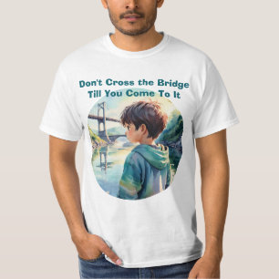 Camiseta Bonita com Citação do Provérbio Não Atrav