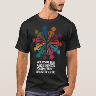 Camiseta Bonita contra o racismo