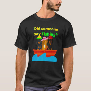 CAMISETA BONITA DACHSHUND GIFT WIENER DOG FEZ ALGUÉM