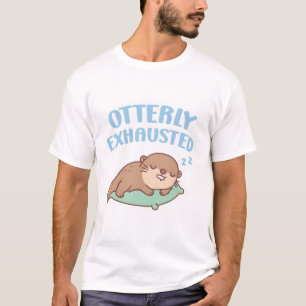 Camiseta Bonita Dormindo Mais Longa Que Exausta Engraçada