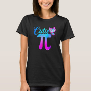 Camiseta Bonita e Engraçada Borboleta de Pie Math Pi Adoráv
