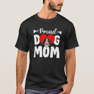 Camiseta Bonita e Orgulhosa Cachorro da Montanha Bernese Ma