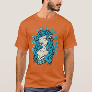 Camiseta Bonita fantasia de Sereia Criadora de Sobremesas