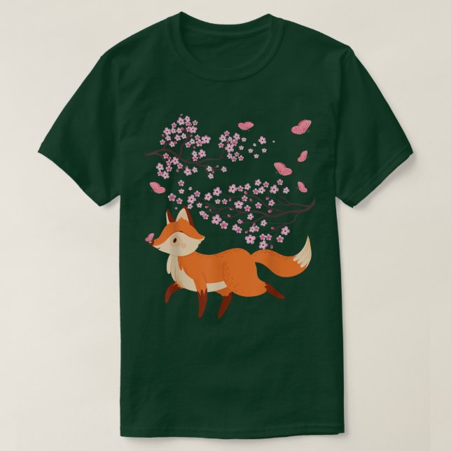 Camiseta Bonita Fo Cherry Blossom Japão (Frente do Design)
