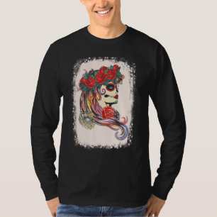 Camiseta Bonita Gaivota e Flor Dia de