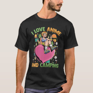 Camiseta Bonita Garota Cardíaca Kawaii - Adoro Anime E Acam