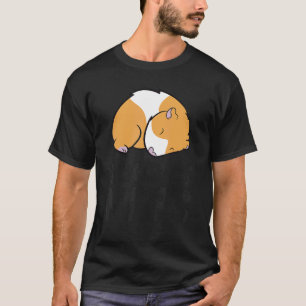 Camiseta Bonita Guisado Dormindo Boa Noite Porco Guiné