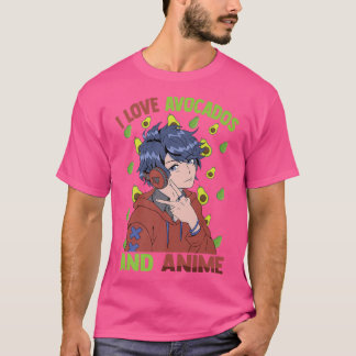 Camiseta Bonita Kawaii Adora Avocados E Cara AnimeOtaku