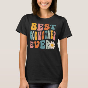 Camiseta Bonita Madrinha Dia de as mães De Mulher Mãe