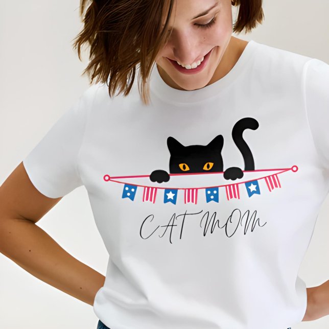 Camiseta Bonita mãe amante de design moderno (Criador carregado)
