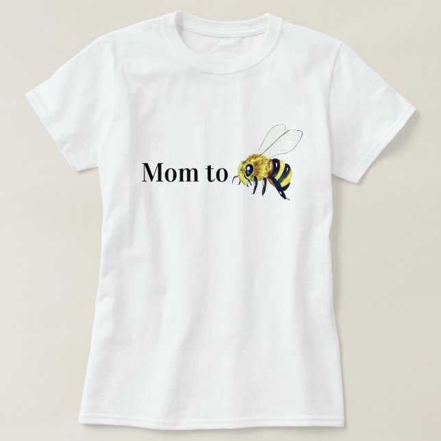 Camiseta Bonita Mãe Amarela para Ser Querida Bebê Nova Cami (Frente do Design)