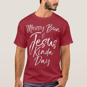 Camiseta Bonita Mãe Cristã Dando Mães Mães Mensageiras 