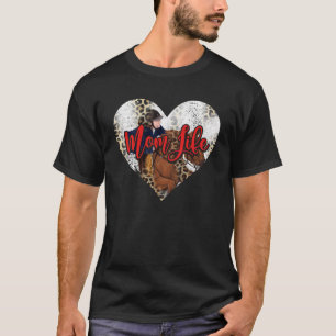 Camiseta Bonita Mãe Equestre Dia de as mães Esportiva Mama