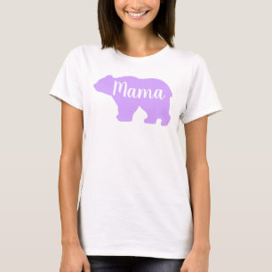 Camiseta Bonita mãe urso design presente de dia de as mães