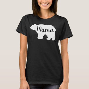 Camiseta Bonita mãe urso design presente de dia de as mães