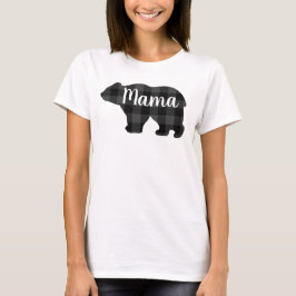 Camiseta Bonita mãe urso design presente de dia de as mães