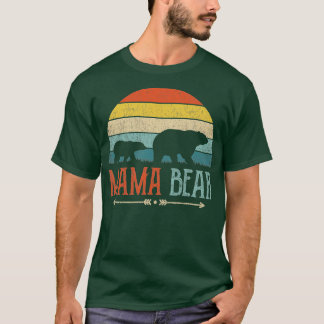 Camiseta Bonita Mama Ursa Vintage Dia de as mães Mãe