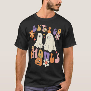 Camiseta Bonita Meninas Fantasmas Besties BFF Ghouls Frieza