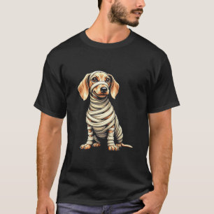 Camiseta Bonita múmia Dachshund Engraçada Cachorro Lover Ha