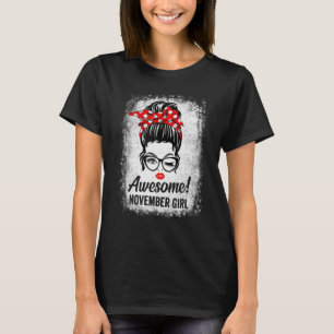 Camiseta Bonita Novata Mulher Menina Menina Nascimento Meni