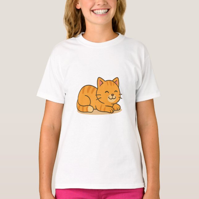 Camiseta Bonita para Guardas de Gato (Frente)