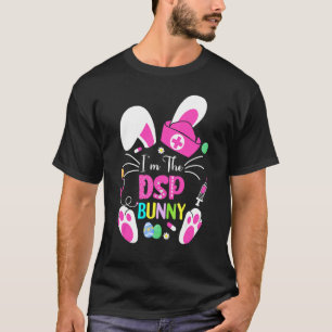 Camiseta Bonita Páscoa de Bunnies Eu sou o Enfermeiro da Ds