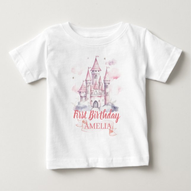 Camiseta Bonita Princesa Fofa (Frente)