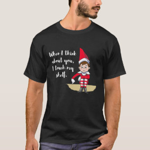 Camiseta Bonita Quando Eu Penso Em Você Eu Toco Minha Prat