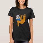 Camiseta Bonita Sloth Hanukkah preguiçosa enlouquece judeu<br><div class="desc">Bonita Sloth Hanukkah preguiçosa dá palmadinhas judaicas e engraçadas</div>