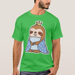 Camiseta Bonita Sonolência Rei Da Lama Das Naps Engraçado