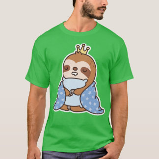 Camiseta Bonita Sonolência Rei Da Lama Das Naps Engraçado