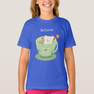 Camiseta Bonita taça de cartoon humorista