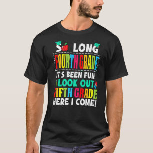 Camiseta Bonita, Tão Longa, 4ª Série, Olhe Para Ela No 5º A