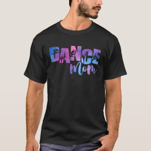 Camiseta Bonita Tie Dance Mamãe Dia da Mãe Gymnas Dançando
