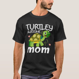 Camiseta Bonita Turtley Incrível Mãe Turtle Mulheres