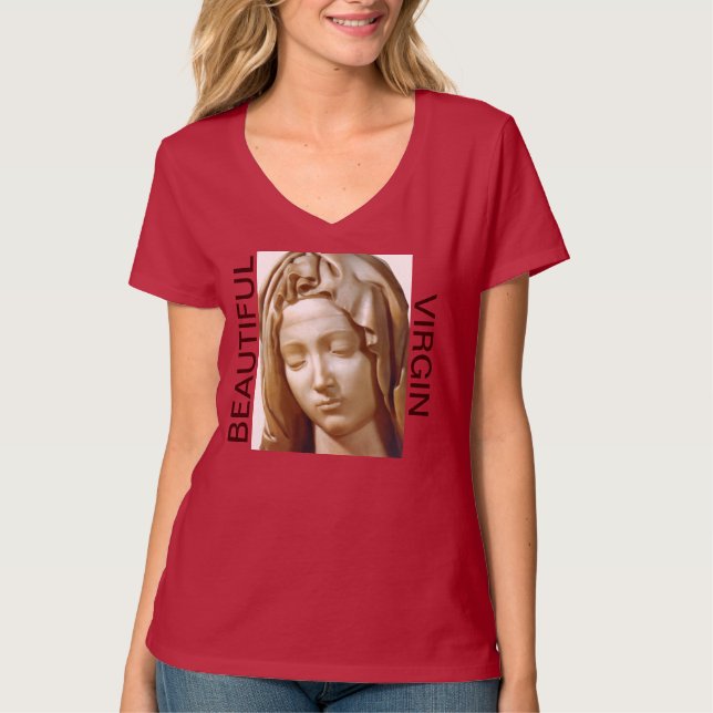 CAMISETA BONITA VIRGEM (Frente)